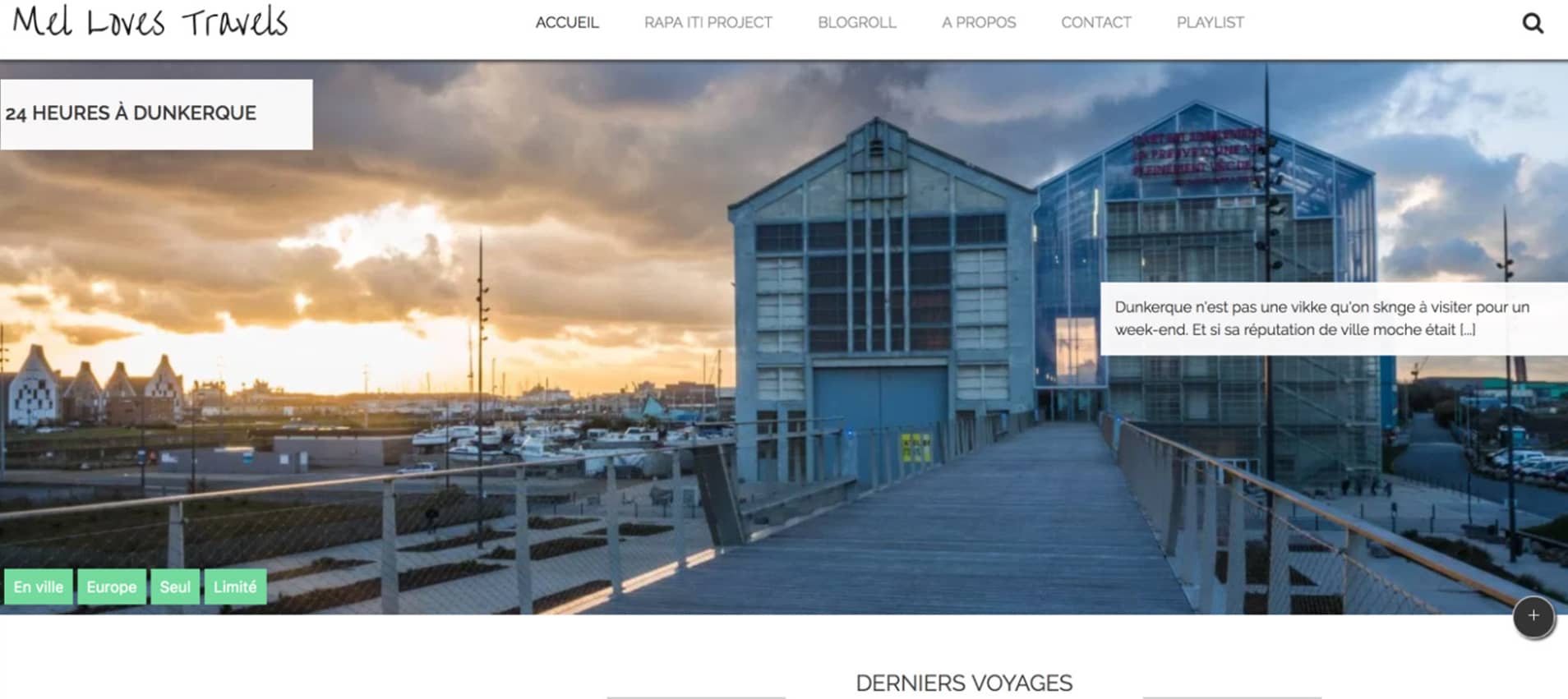 site web mellovestravels.com blog de voyages autour du monde